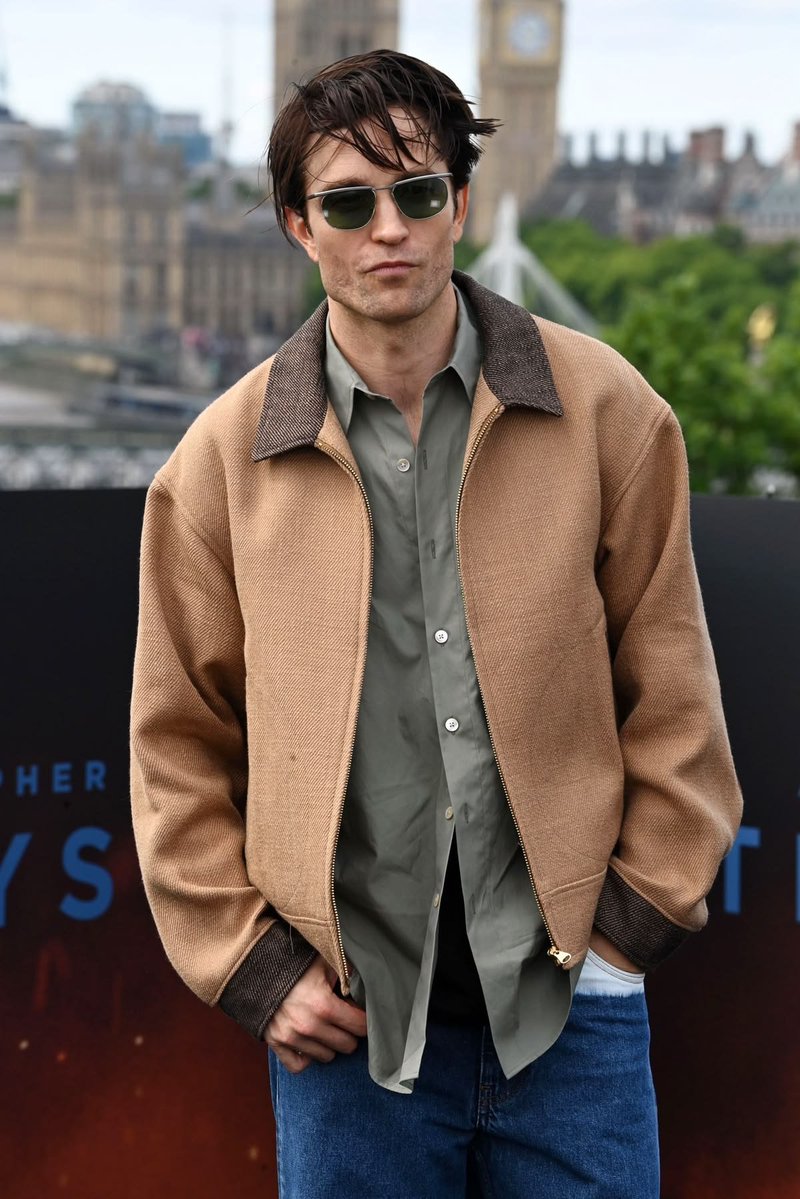 cinevow's tweet photo. Robert Pattinson at The Odyssey premiere in London, 2026 https://t.co/6CPqL8GLJy