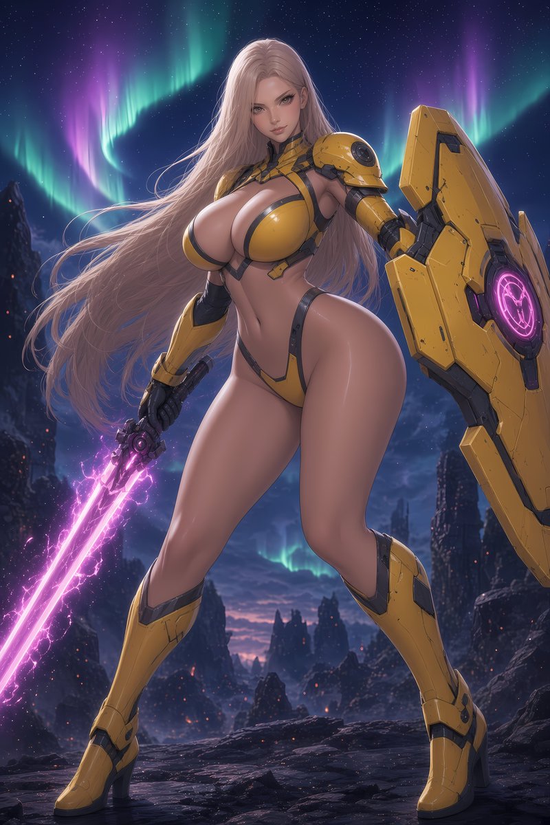 undefined_g_s's tweet photo. [UNDEFINED: Kaede] 🔮🚀⚔️🔥
#Cyberpunk #Boobs #Latex #Highleg #Highcut

Cyberpunk detective Kaede puts on armor as a space movie heroine.

#UNDEFINED #Kaede #赛博朋克 #女警探 #宇宙女主角 #盔甲 #诱惑 #AI美女 https://t.co/aUUUmhWJNZ