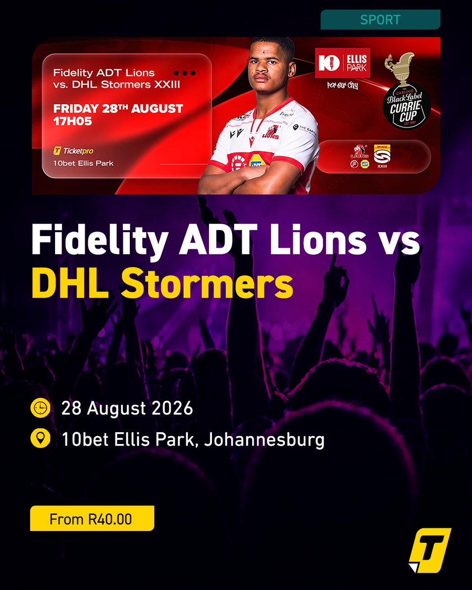 Ticketproza's tweet photo. Mzansi! What’s your vibe this weekend? 🔥

Big rugby gees? We’ve got you 🏉
Ready to sing along? Say less 🎶
Fancy a little wine tasting? We know a place🍷

Swipe through our weekend guide and find your next experience.

Get your tickets on the Ticketpro App 📲 Available on iOS and Android.

#Ticketpro #TicketproApp #PoweredByTicketpro