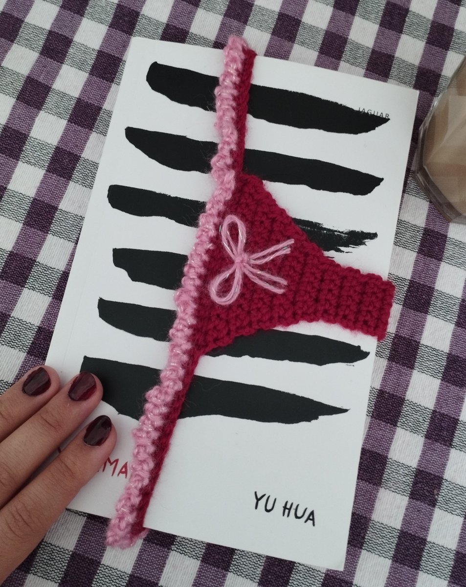birincimeryy's tweet photo. Tanga kitap ayracı ördümm💃 https://t.co/24bv7Q5qxg
