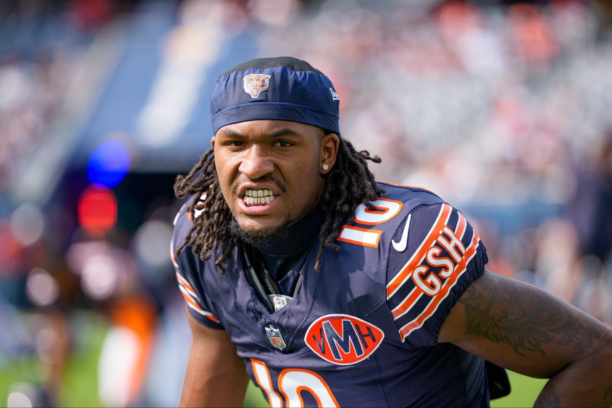 ChiBearsMuse's tweet photo. Luther Burden III is expected to be back by Week 1: 

We are so back. https://t.co/eA7Dbj93cl