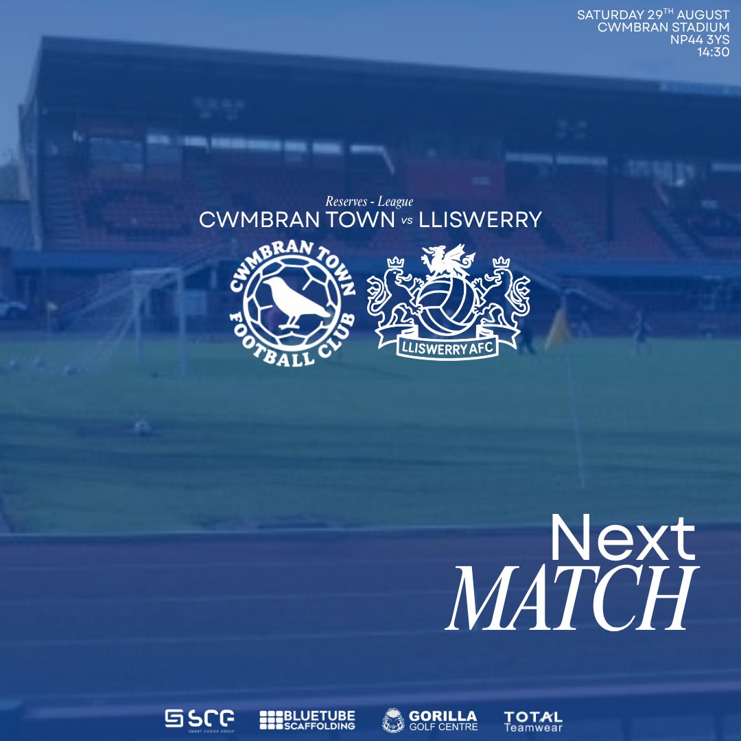 LliswerryFC's tweet photo. Cup action for the first team on Saturday as they host @GoytreFC at Spytty 3G, kick off at 14:30pm. Meanwhile our reserve team travel to @CwmbranTown 🦎
#UpTheLlizards💙⚽️🦎 https://t.co/NM3TqKylPD