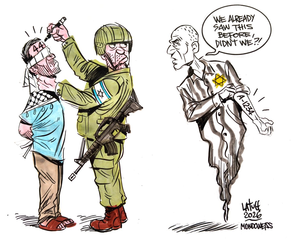 LatuffCartoons's tweet photo. Via @Mondoweiss https://t.co/EOo4f4jCzF