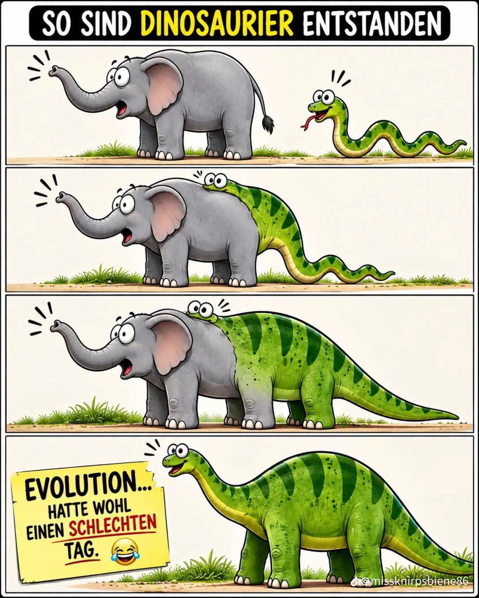 c0ldice23's tweet photo. So sind also dinos entstanden https://t.co/4amTUP89kQ