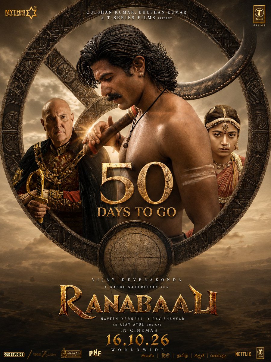CinemaWaala_'s tweet photo. #VijayDevarakonda's #Ranabaali grand release worldwide on 16th October 🔥 https://t.co/z4p4PIY8h0