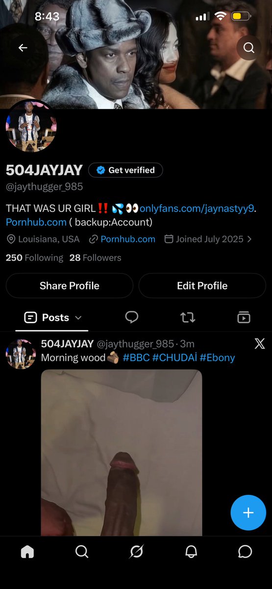 jaythugger_985's tweet photo. @Mirahyxc https://t.co/6FJdPma4MM