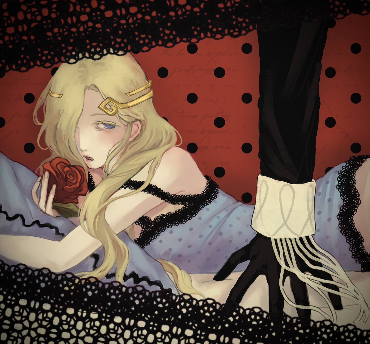 deadjunie's tweet photo. romeo &amp; cinderella🌹
#aleph6 #reverse1999 https://t.co/RVQbVFgPyT