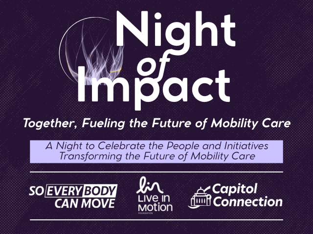 LiveinMotionOrg's tweet photo. Join us this week for a Night of Impact during #AOPA2026 in Las Vegas!  
📅 Sept. 10 | 6:30–8 PM 
📍 Mandalay Bay | Oceanside A  

An evening supporting the Live in Motion Foundation, So Every BODY Can Move & AOPA Capitol Connection, and the future of mobility care. 

Register: https://t.co/mU6hul4fGx 
#LiveInMotionFoundation #NightOfImpact #AOPA2026