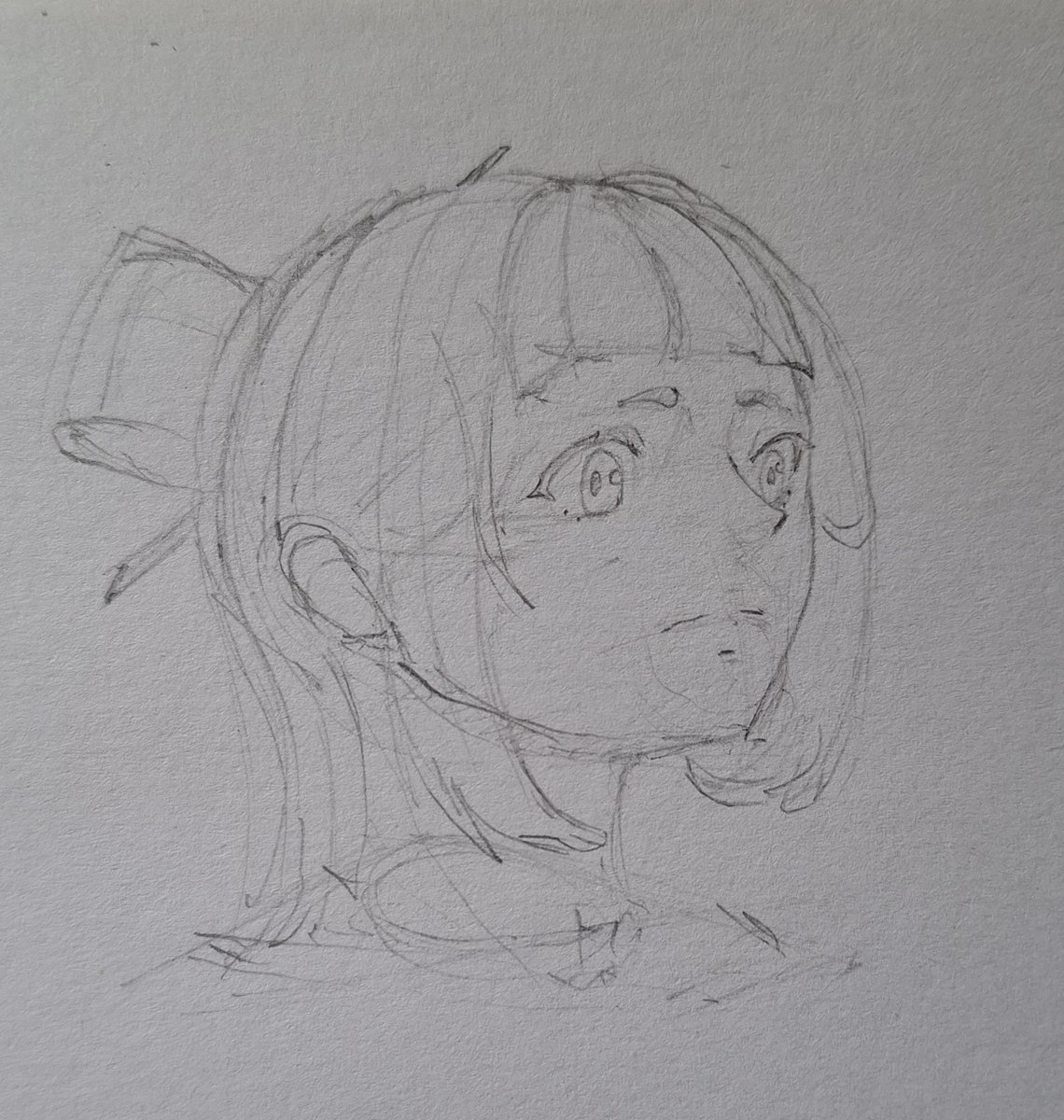 kiritsuram's tweet photo. #anime #animeart #art #practice #studies #traditional #pencildrawing #drawings https://t.co/xx6AhOF5WO