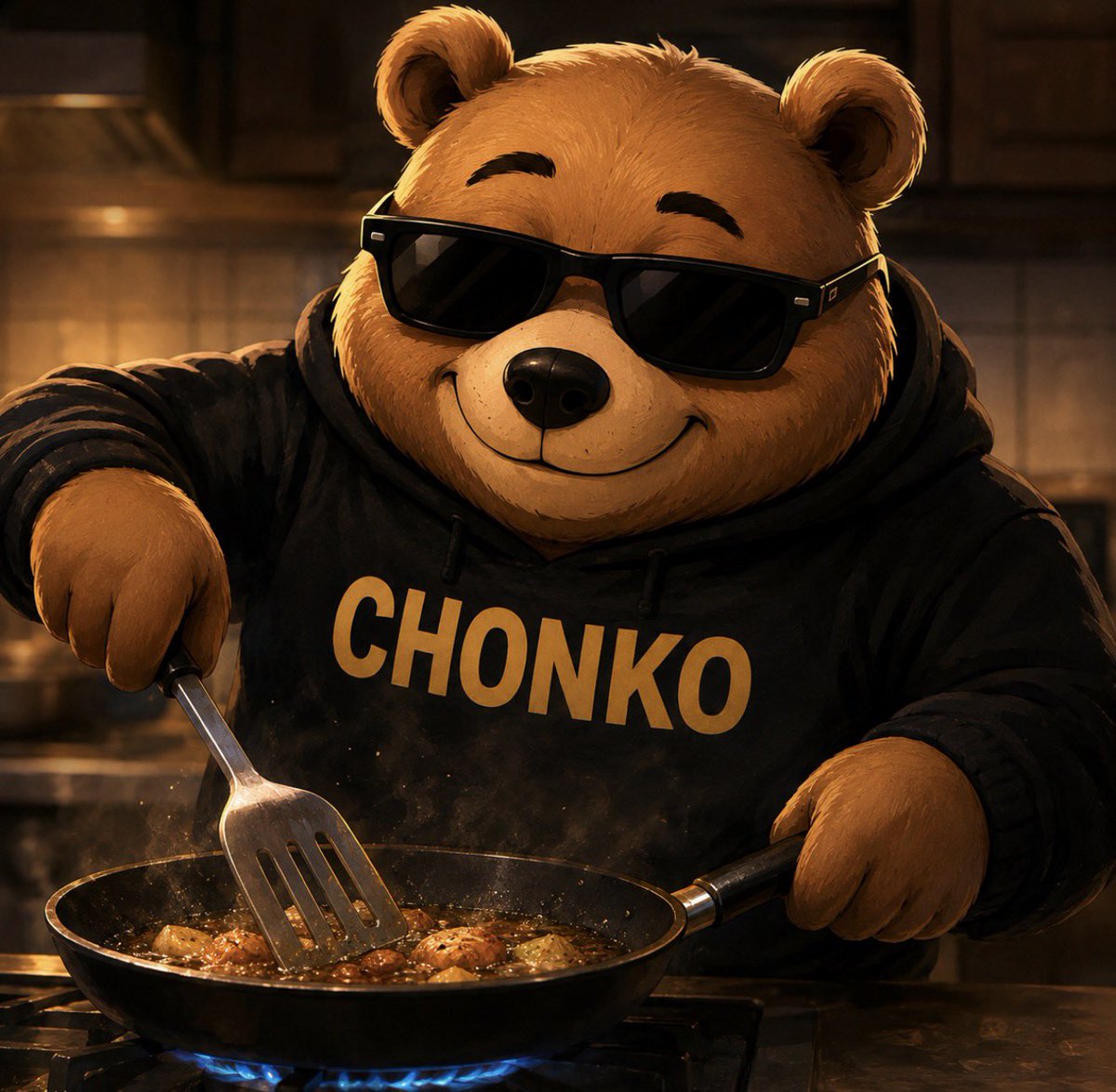 Chonko_meme's tweet photo. WE’RE COOKING. 👨‍🍳🐻🔥

Something CHONKY is coming…
Tomorrow, the launch date drops. 👀🚀

#crypto #altcoin #memecoin https://t.co/Z7zNKIKyfO