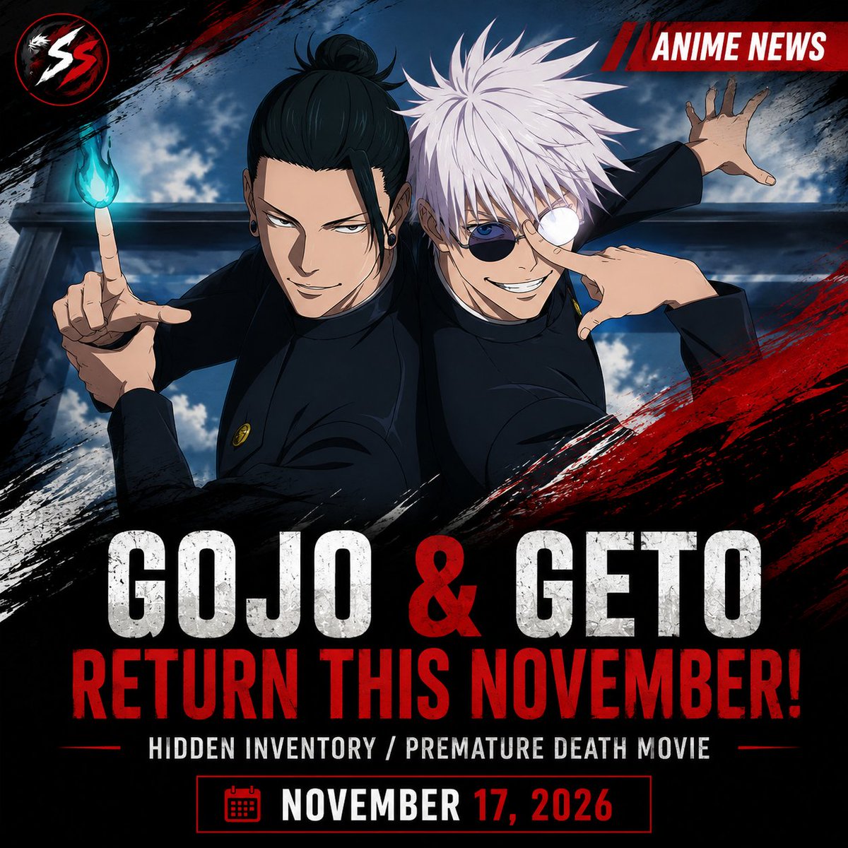 SceneSenpai's tweet photo. Jujutsu Kaisen Hidden Inventory Movie Returns on Blu-ray This November!

#jjk #jujutsukaisen #newmovie #animenews #scenesenpai https://t.co/gYuyRkKpm8