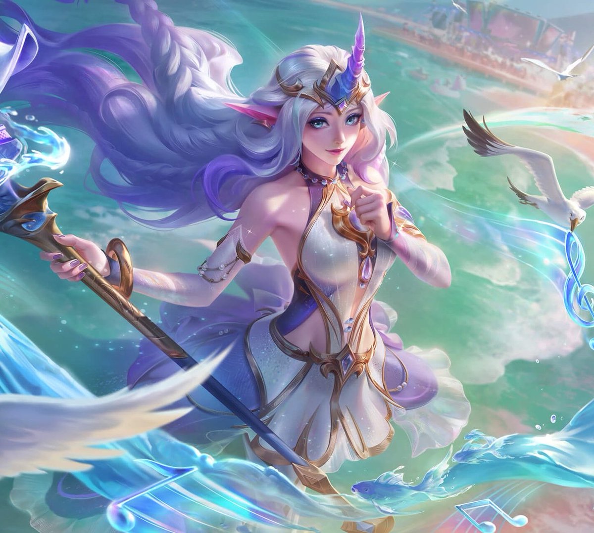 cybee34's tweet photo. hate hate HATE the hinatafication of soraka like she is NOT a shy little loser girl who cant do shit for herself 😭 every single skin/splash they give her has this exact energy and im sick of it…shes a grown ass mature lady and they keep reducing her to eye candy for sad incels https://t.co/84UrphdlJ1