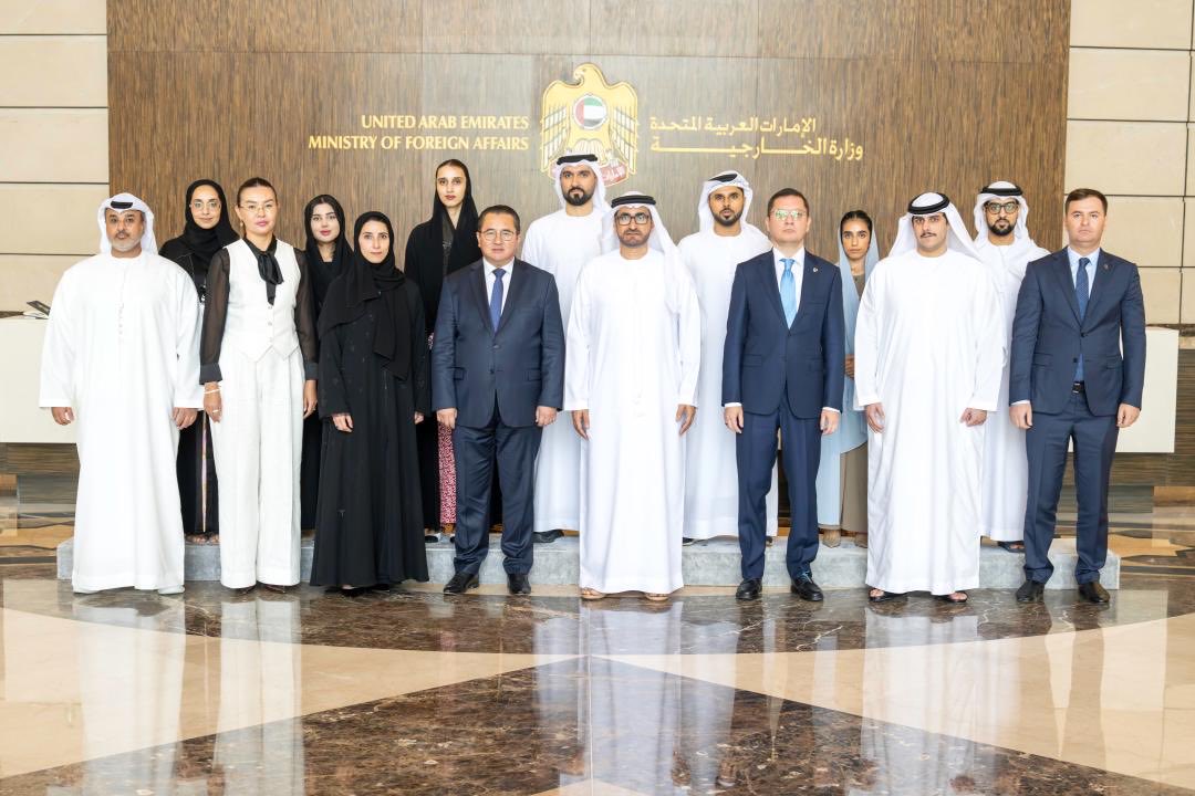 MFA_KZ's tweet photo. 🔹 Kazakhstan and the UAE Discuss Further Strengthening of Strategic Partnership

https://t.co/JEm6Tfsv6b https://t.co/rmNaKxIvsO