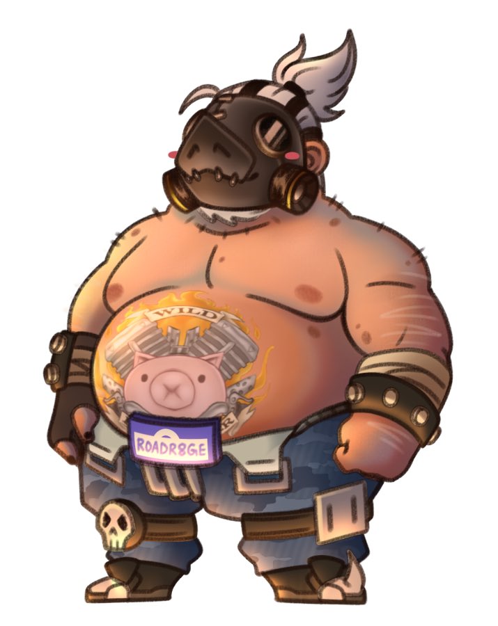 SydTird's tweet photo. Chibi hog 💕
#overwatch #roadhog https://t.co/NpFUHVrWgn