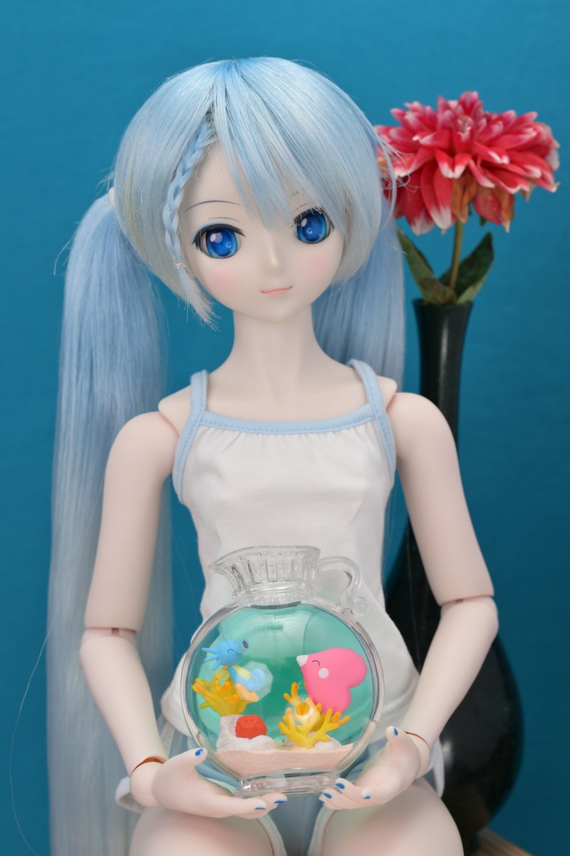 2384True2's tweet photo. #深夜の初音ミク撮影60分一本勝負
8/27のお題【さかな】
魚ポケモンと雪ミクさん😴 https://t.co/oNiqJT2ApJ