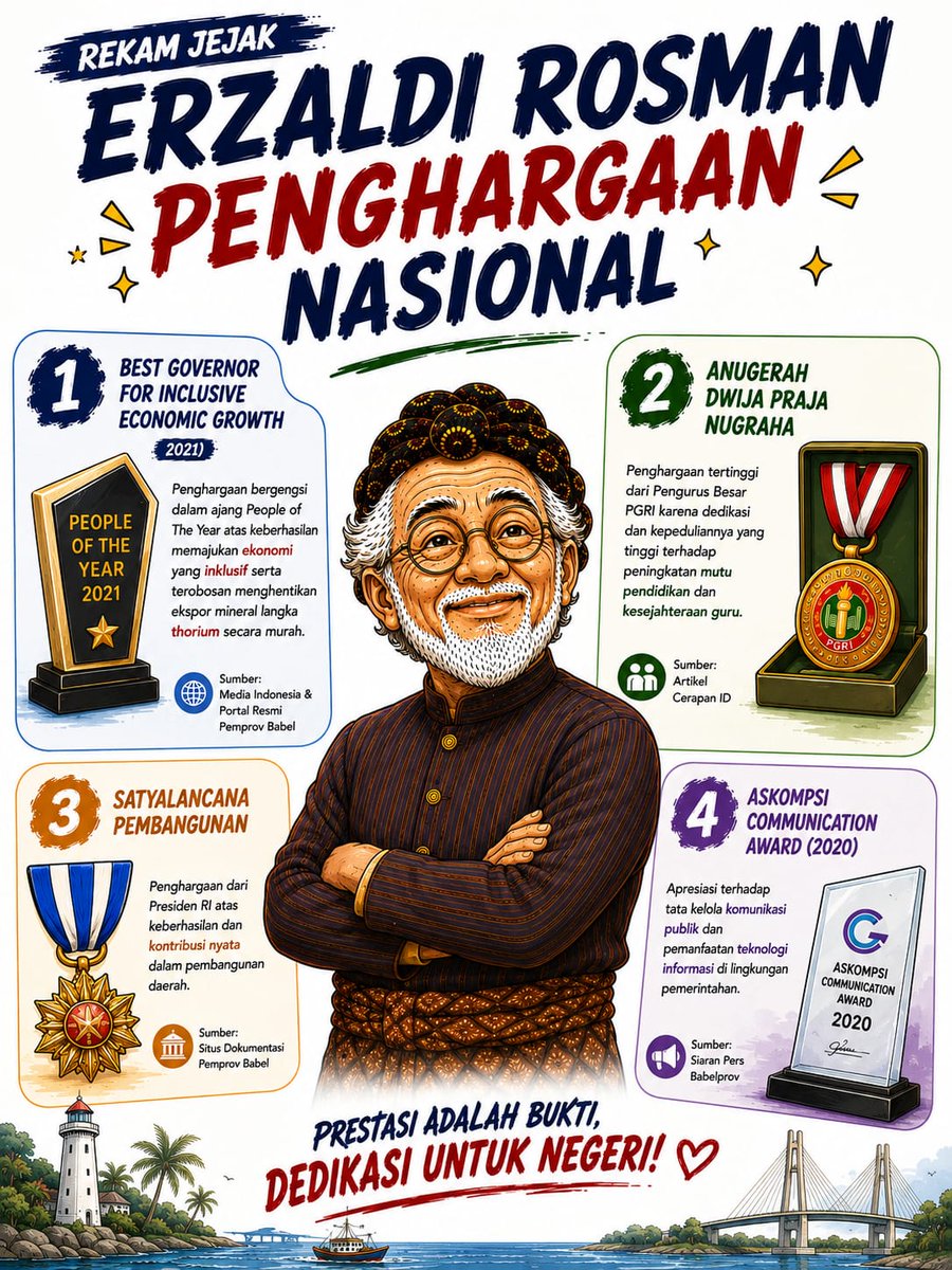 IndomieQyu's tweet photo. Pak Erzaldi Rosman sangat peduli pendidikan. Kolaborasi strategis dengan kampus ternama dan program beasiswa S2 adalah bukti dedikasi beliau meningkatkan kompetensi para guru demi mencetak generasi muda masa depan Bangka Belitung yang handal.

PERTHSANTADOMIIA DOG STARS https://t.co/TQlnD04eKQ