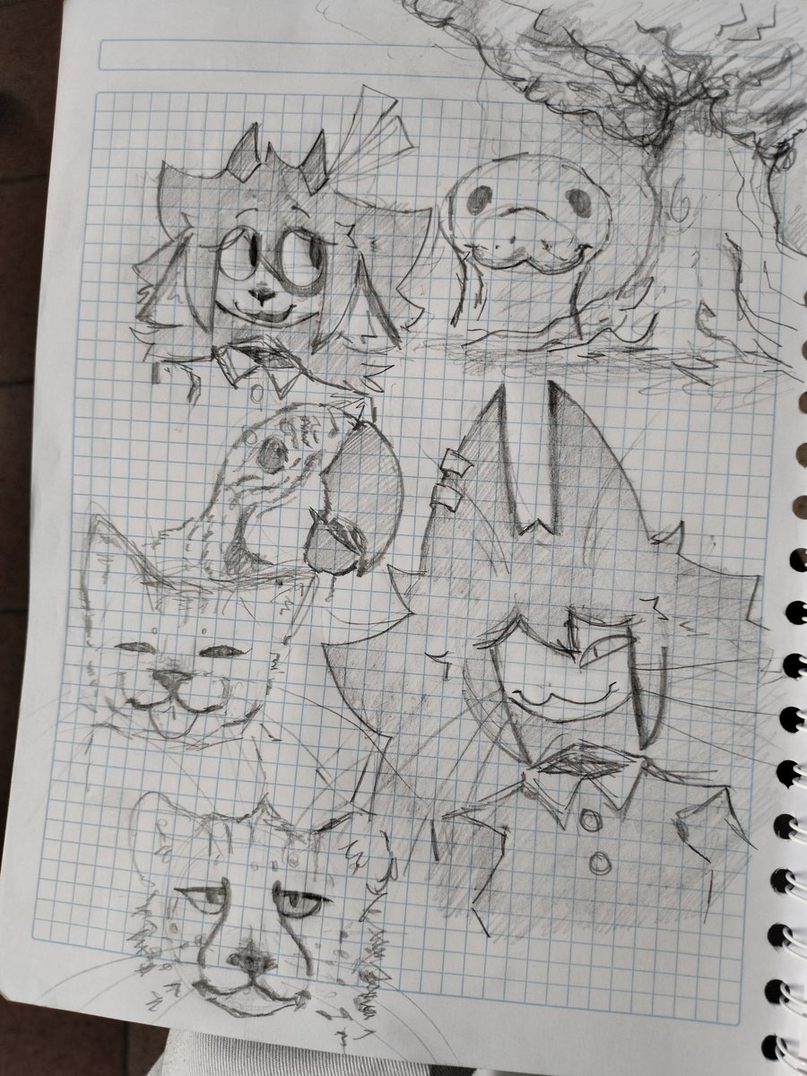 Stardoge543's tweet photo. Sketch page
#fundamentalpapereducation
#fpearts 
#animals https://t.co/5jbUrMnAWk