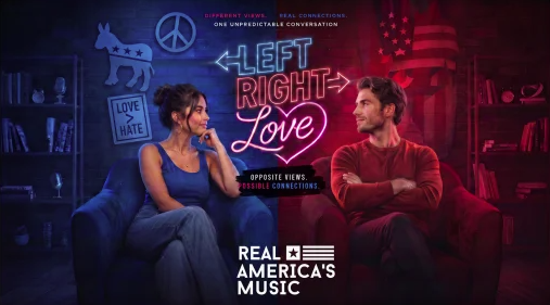 aterkel's tweet photo. MTV for MAGA: Conservative network Real America’s Voice plans new entertainment programming — including a dating show called "Left Right Love" that will pair a conservative and a liberal 

https://t.co/RTXr8ORvrZ by @katiadoyl https://t.co/brpVM52O7c