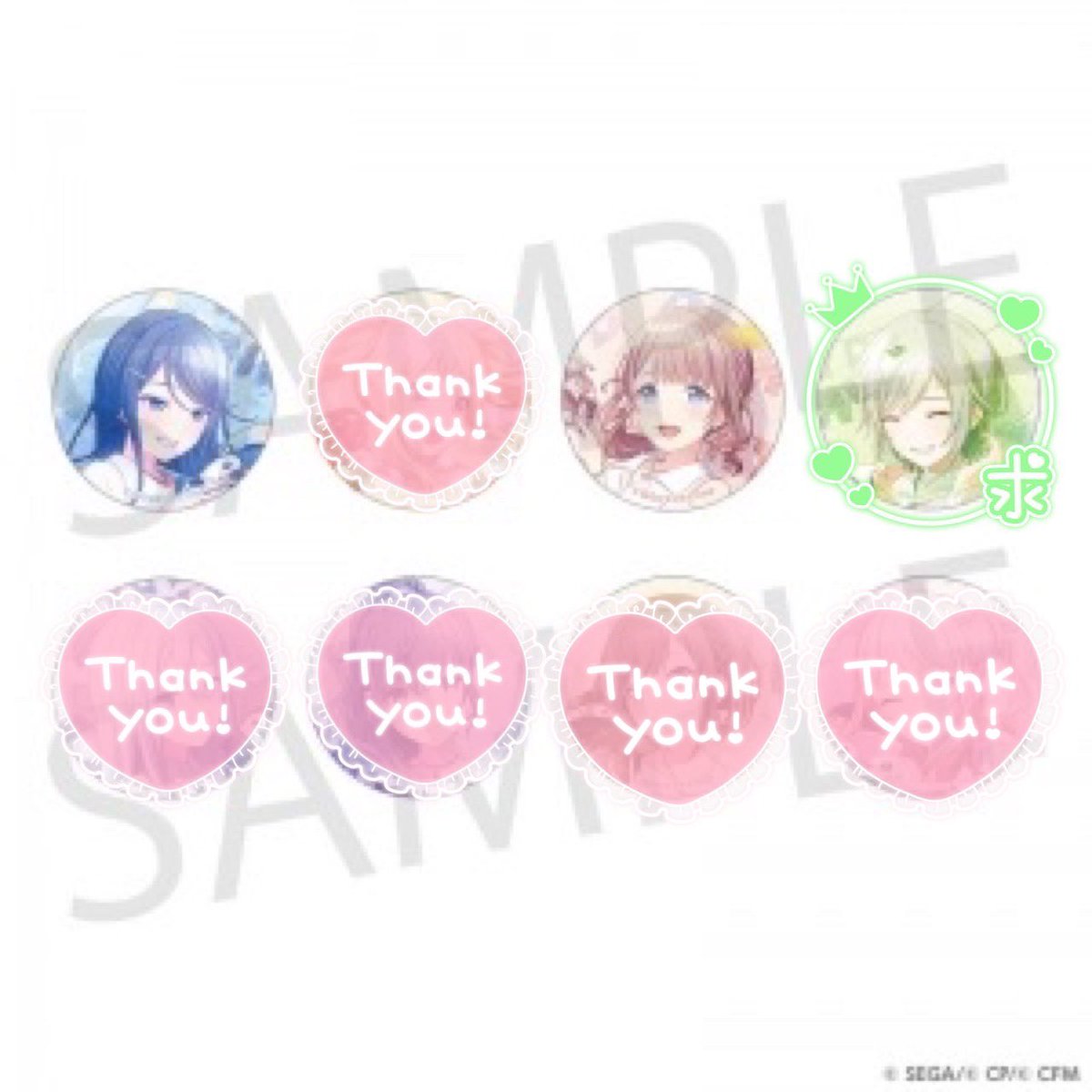 sts_torihiki's tweet photo. プロセカ アニバーサリー バースデー 缶バッジ

求:冬弥･志歩･雫or定価＋送料
譲:一歌、穂波、みのり、愛莉、司、類、ミク、ルカ、MEIKO、KAITO、彰人

✧︎3BOXずつ予約予定
✧︎彰人･司･類は条件良い方を優先させていただきます。
✧︎郵送or都内手渡しでお願いします。 https://t.co/1ZgIzmeRXh
