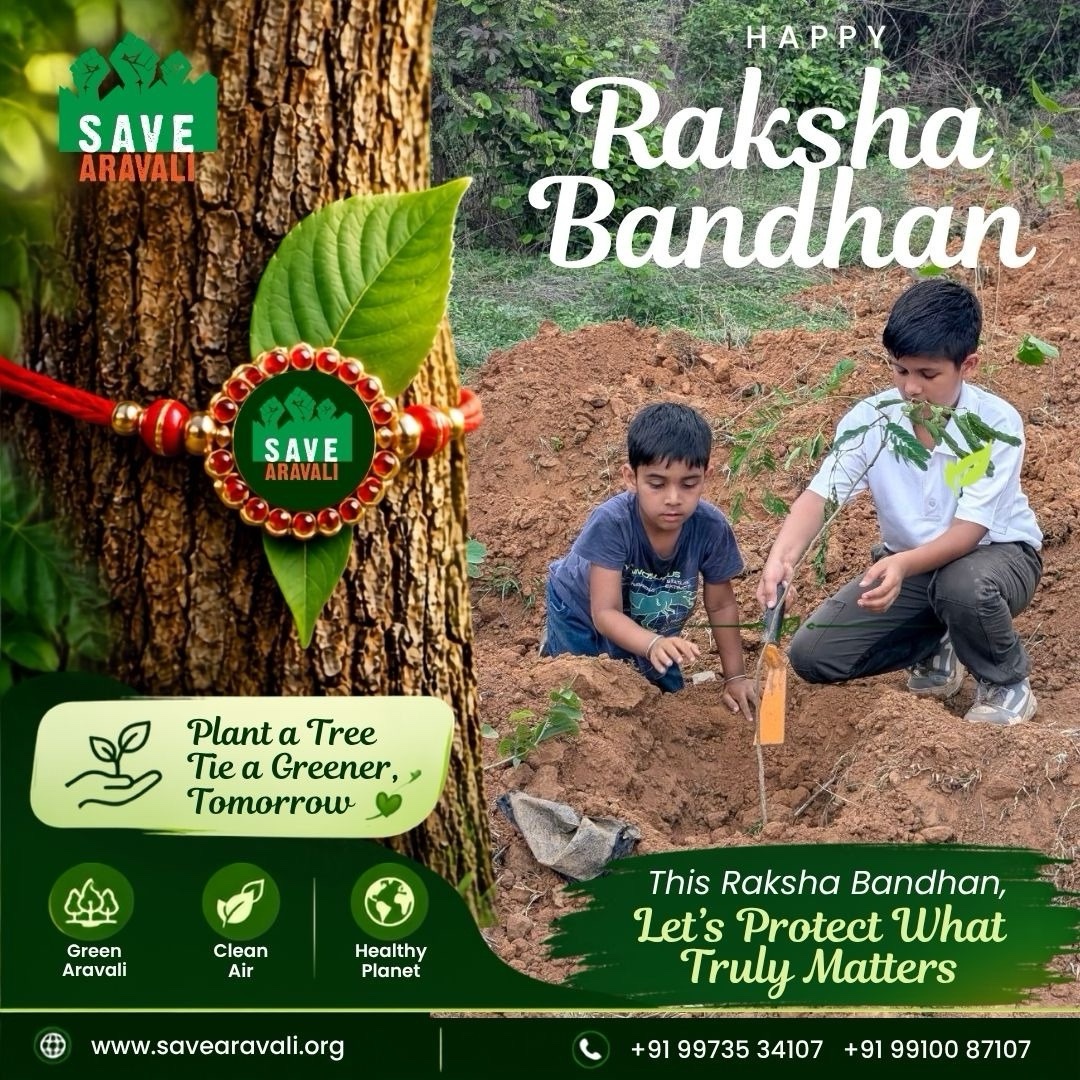 SaveAravali's tweet photo. Let the environment be protected!
With the bond of sensitivity &amp; care, we can be in sync with beloved nature 🙏🏻

#savearavali
#junglesena 

9773534107 https://t.co/VOrd7q4Yx9