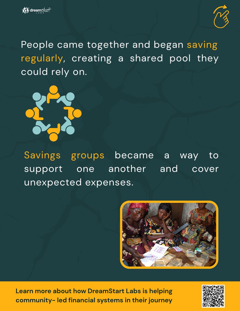 DreamStartLabs's tweet photo. Financial inclusion doesn’t always begin with a bank. Sometimes, it begins with a community. 

Across many developing communities, savings groups have become a trusted way for people to save, access loans, support one another and create opportunities when traditional financial services may be out of reach.

As these groups grow, digital tools can help them manage what they’ve already built with greater ease and structure.

That’s where DreamSave comes in, helping savings groups digitize their existing processes while keeping the community at the heart of how they save, lend and grow.

Because sometimes, the best way to expand financial access is to strengthen the solutions communities have already created.

#DreamStartLabs #DreamSave  #DreamInsights  #DigitalFinance #FinancialInclusion