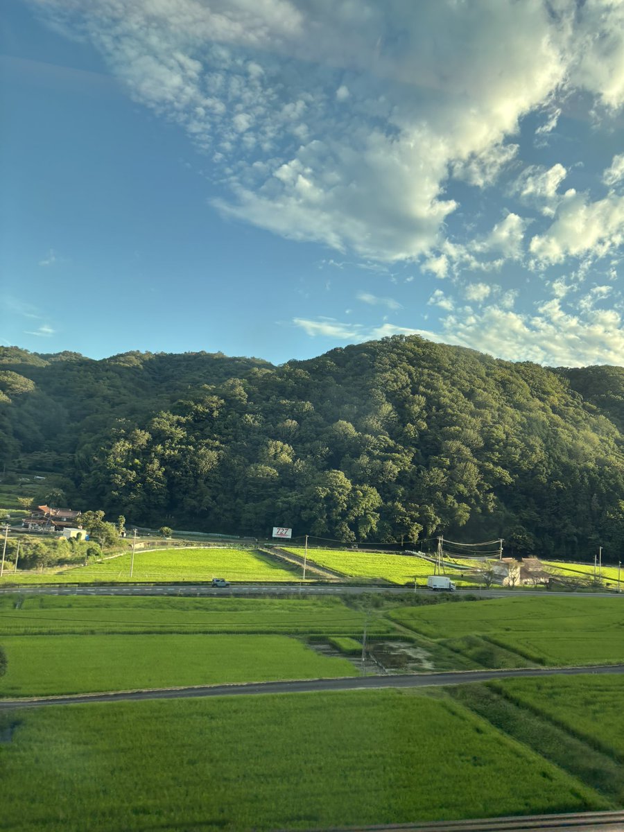 __ry125m's tweet photo. 新幹線から見えるこういう田舎(失礼)の景色も好きなんだな〜〜〜〜 https://t.co/HkhGpcruiJ