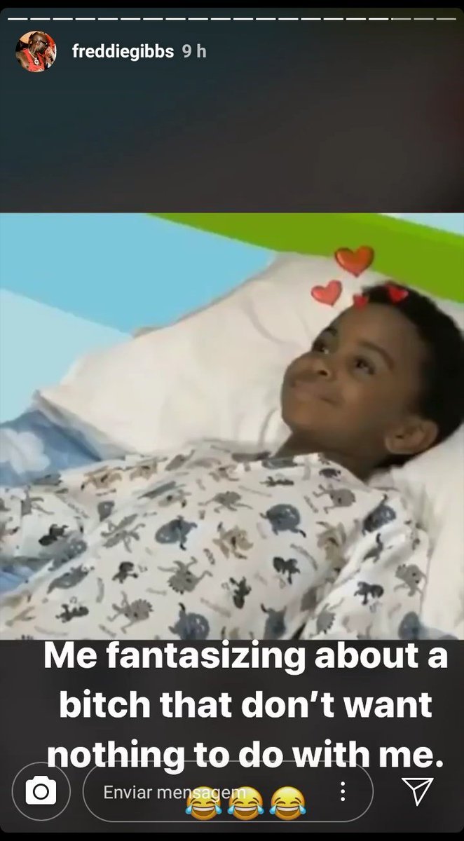 rapoutcontext's tweet photo. quando Freddie Gibbs postou o cirilo nos stories 😭

"Eu sonhando com a mina que não quer nada comigo" https://t.co/yMUuRkUpoi