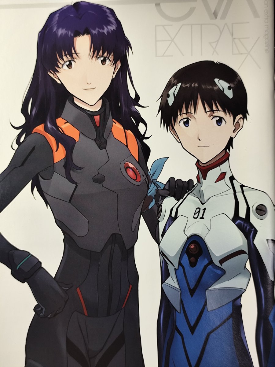 DnYdvaBsp6tcsC7's tweet photo. ミサトさんとシンちゃん☺️ https://t.co/ZFyBixd4DG