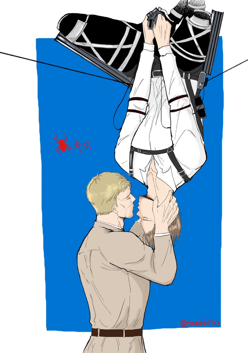 sameko733's tweet photo. ジャラ
立体機動使ってる時ちょっとだけ🕷️ﾏﾝみたいだなと思いあのｼｰﾝも出来るのではと https://t.co/Zh42BGgnbw
