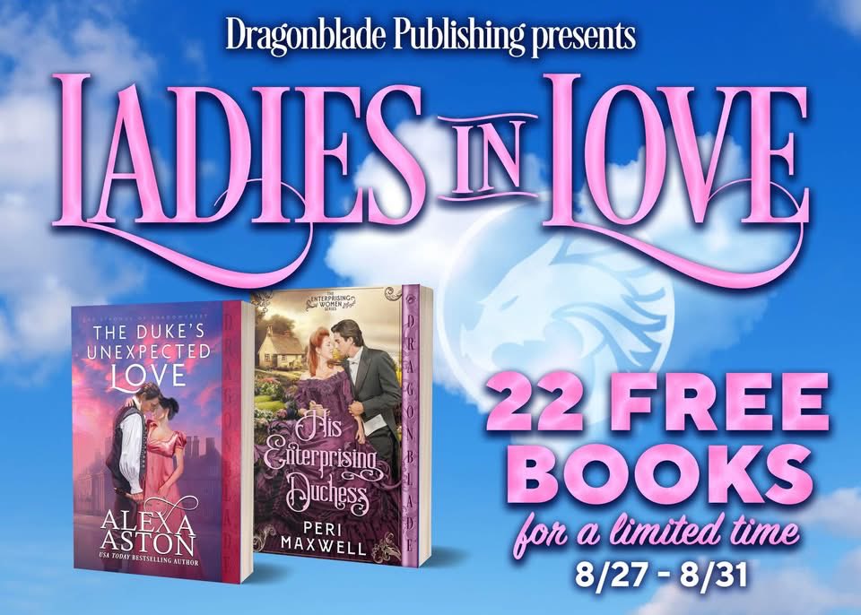 AlexaAston's tweet photo. Love Regency romance? Get my THE DUKE'S UNEXPECTED LOVE &amp; 21 more romances for FREE Aug. 27-31!

https://t.co/QEm7IyrWg3 #freeromance https://t.co/qC4MdxxL5d
