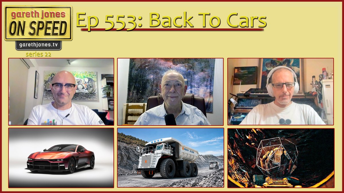 GarethJonesTV's tweet photo. As always Gareth Jones On Speed is available on @YouTube
#podcast #f1 #cars #comedy #projecthailmary #youtube #OnSpeed
https://t.co/KIRrha2sMs https://t.co/jO1bHhUjdp