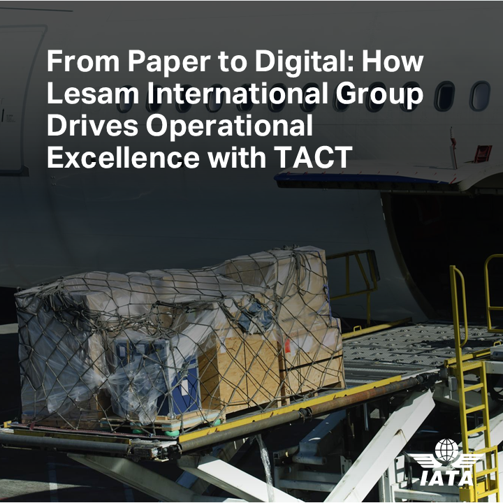 IATA's tweet photo. Global #cargo operations become more complex, access to accurate regulatory information is more important than ever.

See how Lesam International Group's transition from paper manuals to digital TACT Rules supports compliance &amp; smarter decision-making.

➡️ https://t.co/9TWVr15Cuh https://t.co/S9HilxGVIu