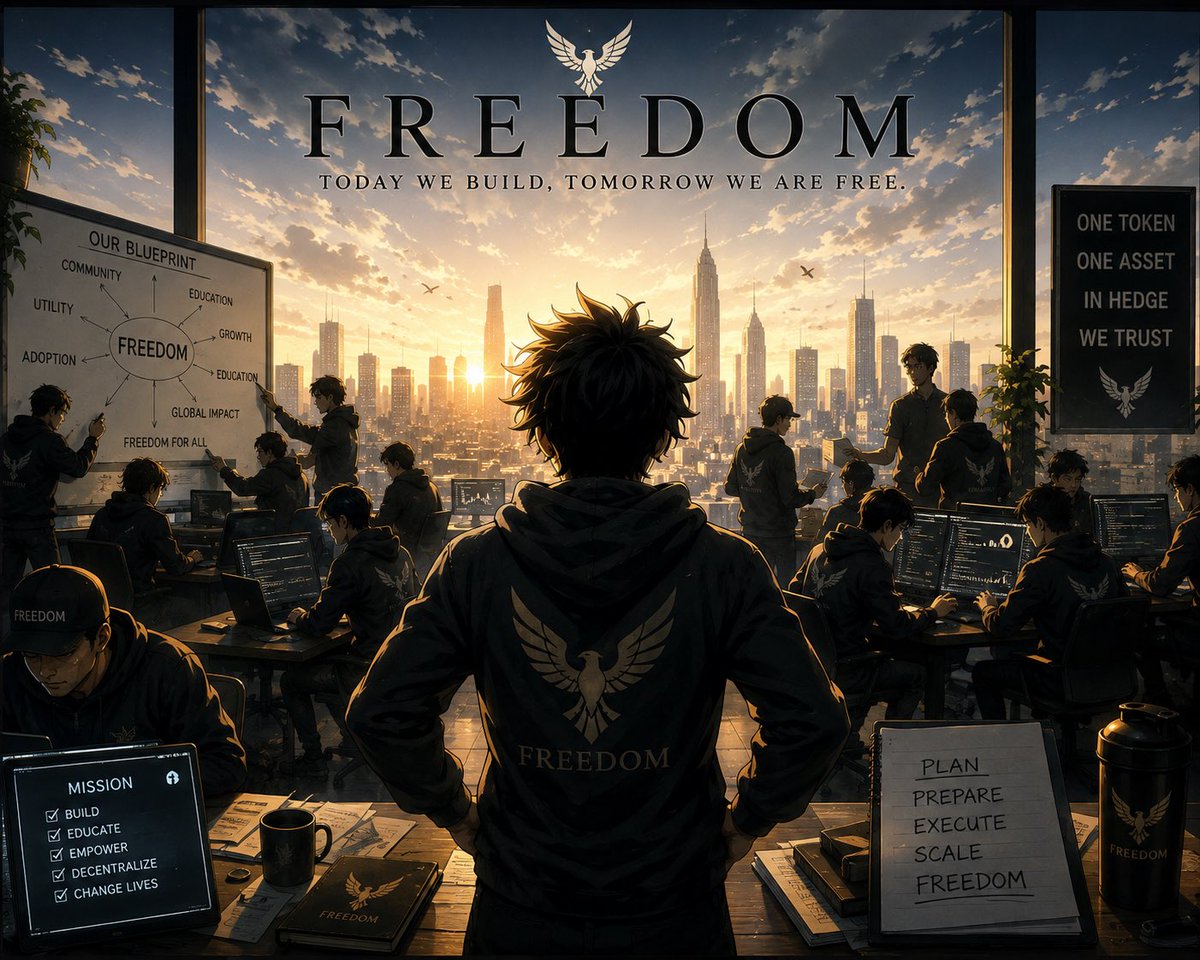 Spongevader4's tweet photo. 3.

Not every project needs to scream “100x” to get attention.

Sometimes you just find a community that keeps building when nobody is watching.

That’s $FREEDOM.

Still early. Still growing. Still building. 🛠️

Watch the movement. https://t.co/Ad5Ep1BT9O
