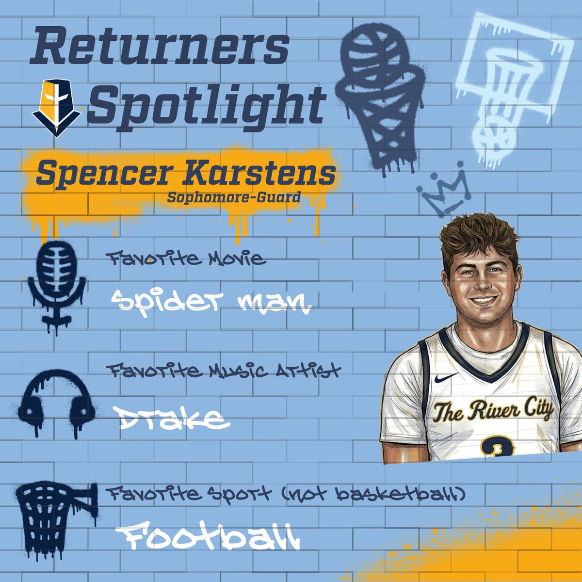 MMULancersMBB's tweet photo. 🏀 RETURNERS SPOTLIGHT 🏀

The familiar faces are back! 🙌

Get to know @SKartens with three fun facts about one of our returning players!

Another season. Another opportunity. Let’s get to work. 🔥

#ReturnsSpotlight #GoLancers https://t.co/X9k5PL8WL9