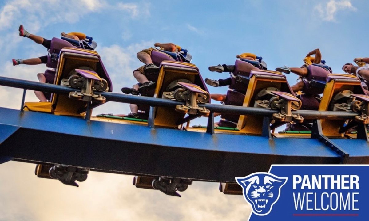 GSU_Perimeter's tweet photo. Mark your calendar for Friday, Sept. 18!🎢  Tickets are officially on sale for GSU Night at Six Flags. Join your fellow Panthers for exclusive after-hours access to Six Flags Over Georgia and one of Georgia State's favorite traditions:https://t.co/FuZN6F5T5C. 🐾💙 https://t.co/ozsFNmgc7E