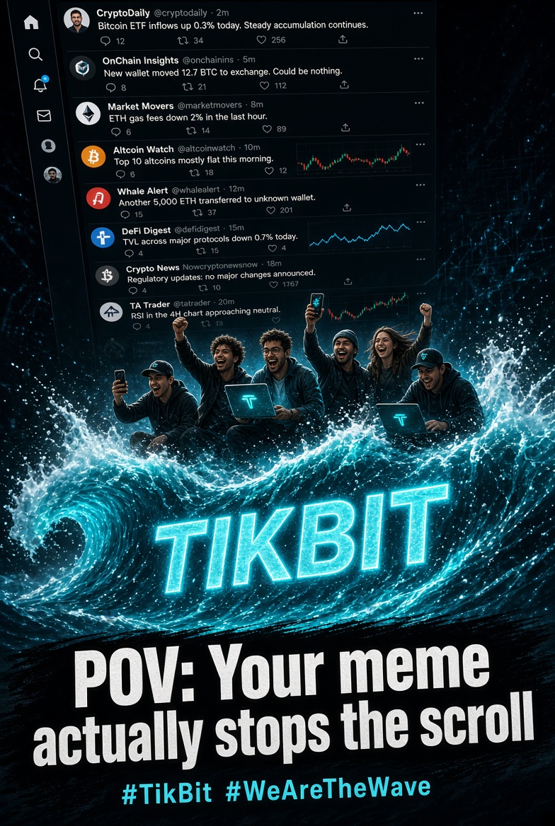 Qayyum_Boolaji's tweet photo. @TikBitcoin My $TikBit meme entries ๐ฅ
Riding the wave.
Stopping the scroll.
Creators only.
@TikBitcoin
#TikBitMemeContest #MemeContest #WeAreTheWave https://t.co/oZUEuocT4i