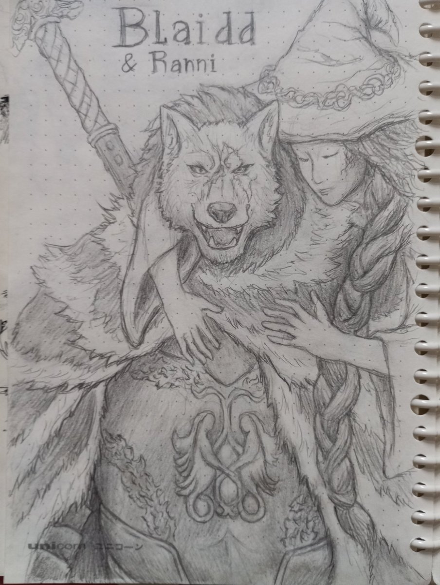 hashthegarm's tweet photo. 2 fanart from 2 Fromsoftware's game, Elden Ring and Sekiro! How I love drawing with pencil (Maybe there's a chance I'll redraw these digitally ^v^)

#eldenringfanart #eldenring #blaidd #ranni #sekiro #sekirofanart https://t.co/xaeP5QlCtO