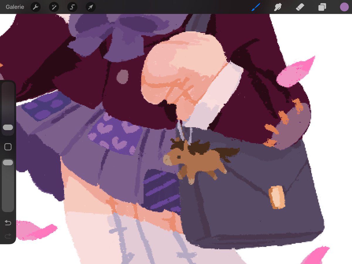 lara_g_rguez's tweet photo. Little wip (anime ragatha is my fav right now ^^) 
I Hope i can show you the rest soon ^^
I am so proud of the keychain okey? Gangle has also a keychain, I know regret not giving one to zooble
#illustrationㅤ #art #tadc #tadcragatha #tadcfanarts https://t.co/Y9zMc6yp1W