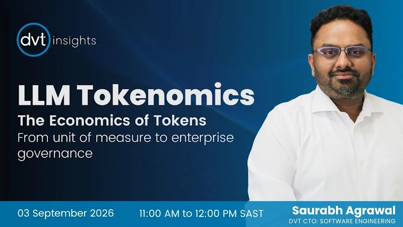 ITWebConnect's tweet photo. @DVTSoftware webinar puts LLM tokenomics under the spotlight 

https://t.co/WVcKwnYzqB https://t.co/pImvbmMI7N