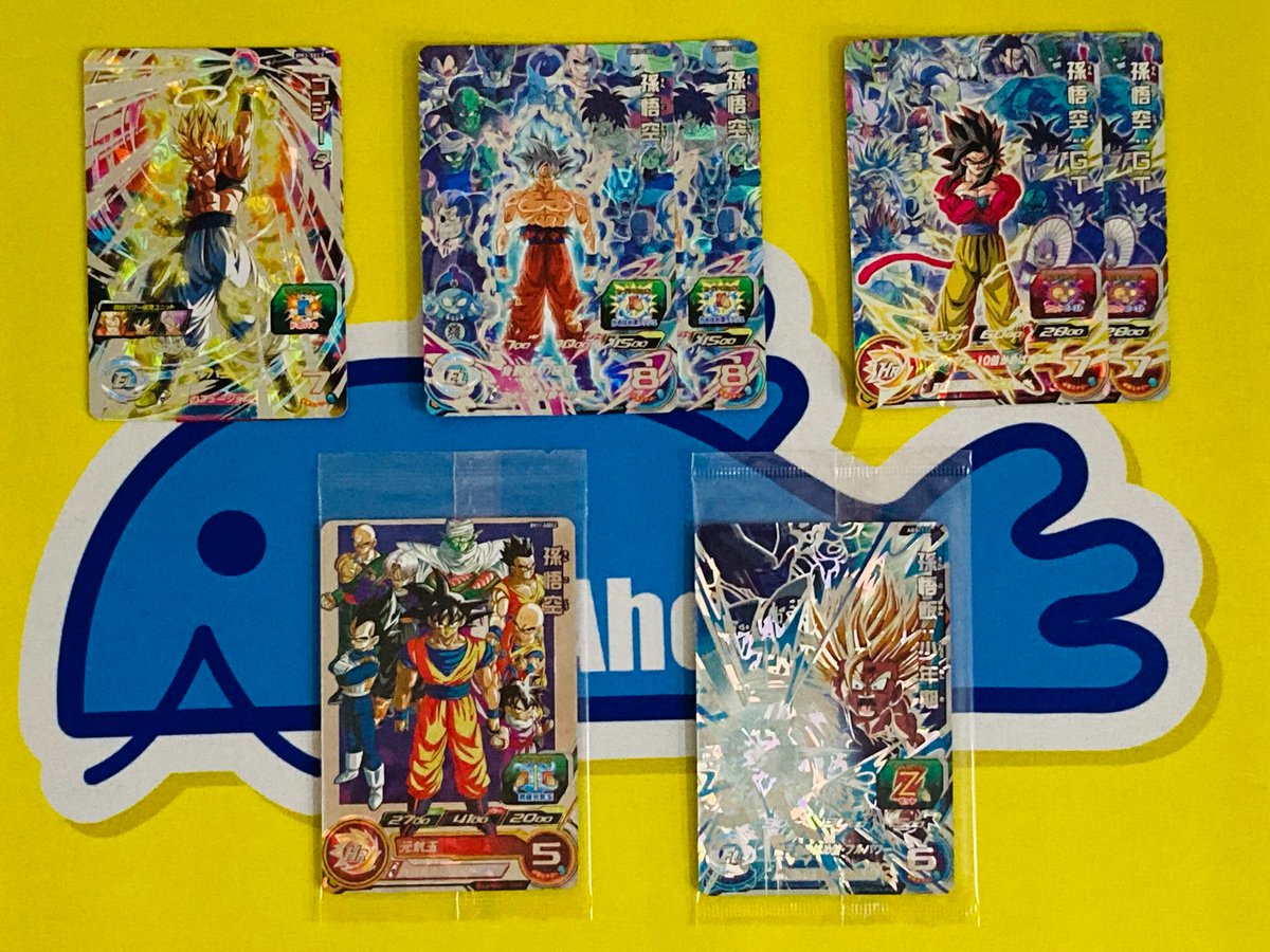 fullaheaddbsd's tweet photo. 🐉⭐️入荷情報🐉⭐️
#ヒーローズ

注目のカードをはじめ入荷しました！ 
画像の他にもございます！

BM3-SEC3 ゴジータ UR
BM11-ASEC2 孫悟空 UR【未開封】
ABS-11 孫悟飯：少年期 UR【未開封】

ほか

詳細はこちらから👇
https://t.co/GFEzhZ8JwF
#ドラゴンボール https://t.co/5bQIL7aajz