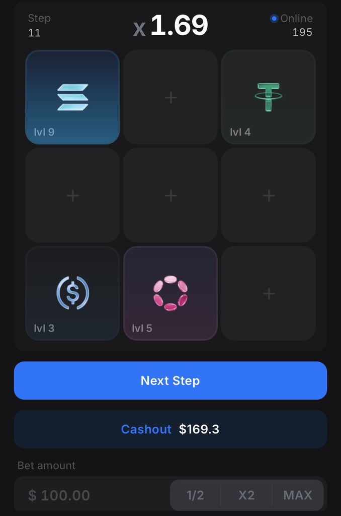 innopro_'s tweet photo. This one is for the BIG BRAINS.. 
like me (joking👀😂)

It’s for everyone!!

I was able to make $69 profit from $100, in just 11 MOVES

gud tek and gud game if you ask me.. @1winPro is cooking :)

try it too👇

https://t.co/F5eE8DcfJL https://t.co/Xd7AcQoJQd