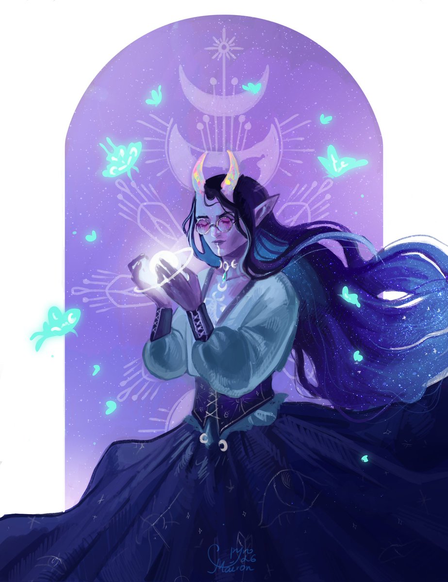 pyromairon's tweet photo. Silmaril Ilmaron for @/liefygreens 💜

#art #illustration #elf https://t.co/IGZeGhbh89