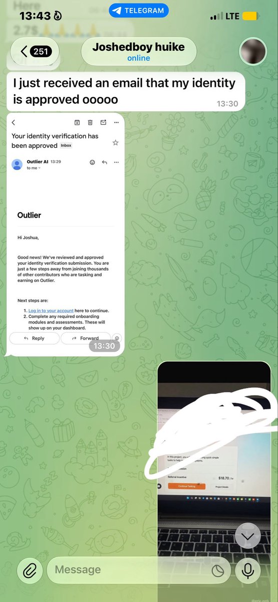 web3theking's tweet photo. You don't need any uncle from abroad to setup your outlier or handshake ai account.... Dm me for more info https://t.co/ZdPDb8j80U