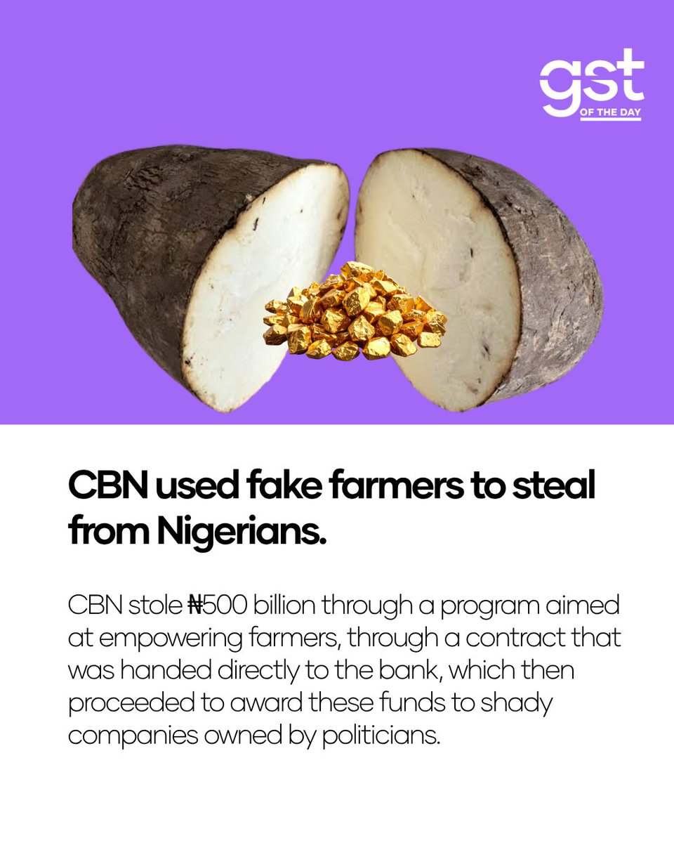 wearegst's tweet photo. Meanwhile CBN is frustrating farming https://t.co/A0f6abjEIG
