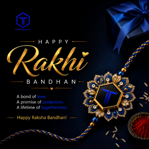 Terminalpw's tweet photo. 💙 A bond of love. A promise of protection. A lifetime of togetherness.

Happy Raksha Bandhan from Terminal! 🪢✨

Celebrate the bond that lasts forever. ❤️

https://t.co/O048OLmhKh

#RakshaBandhan #Rakhi #HappyRakhi #Terminal #PeoplesPlatform https://t.co/kgnChKYL2f