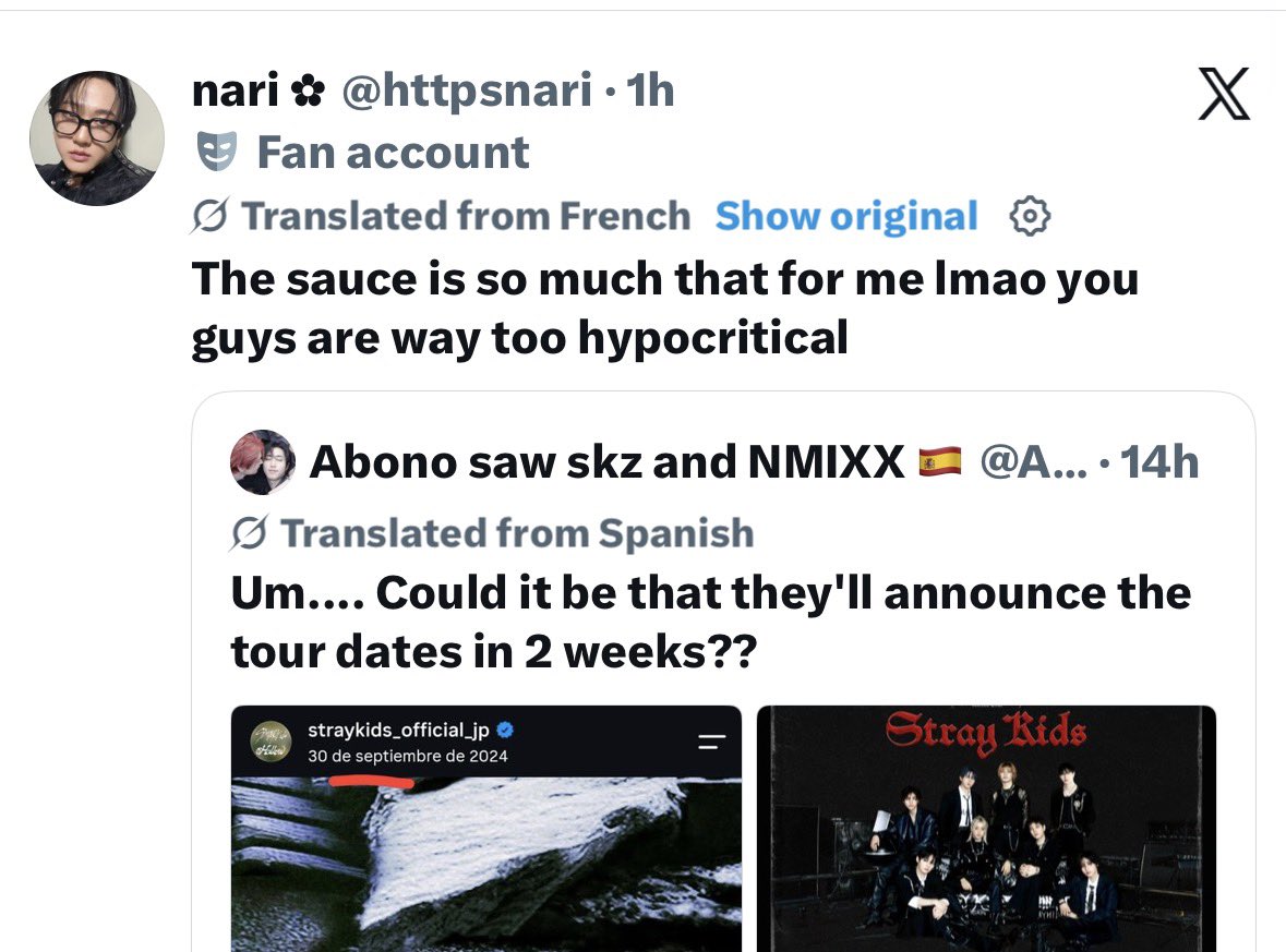 bibyves1's tweet photo. Beh fare supposizioni con due foto è molto diverso dal “stays get ready for September 👀” perché tu le cose le sai e lo sappiamo tutti è inutile lanciare il sasso per poi nascondere la mano e fare victimshaming piangendo cresci un po’ che è meglio https://t.co/wRteOhI34U