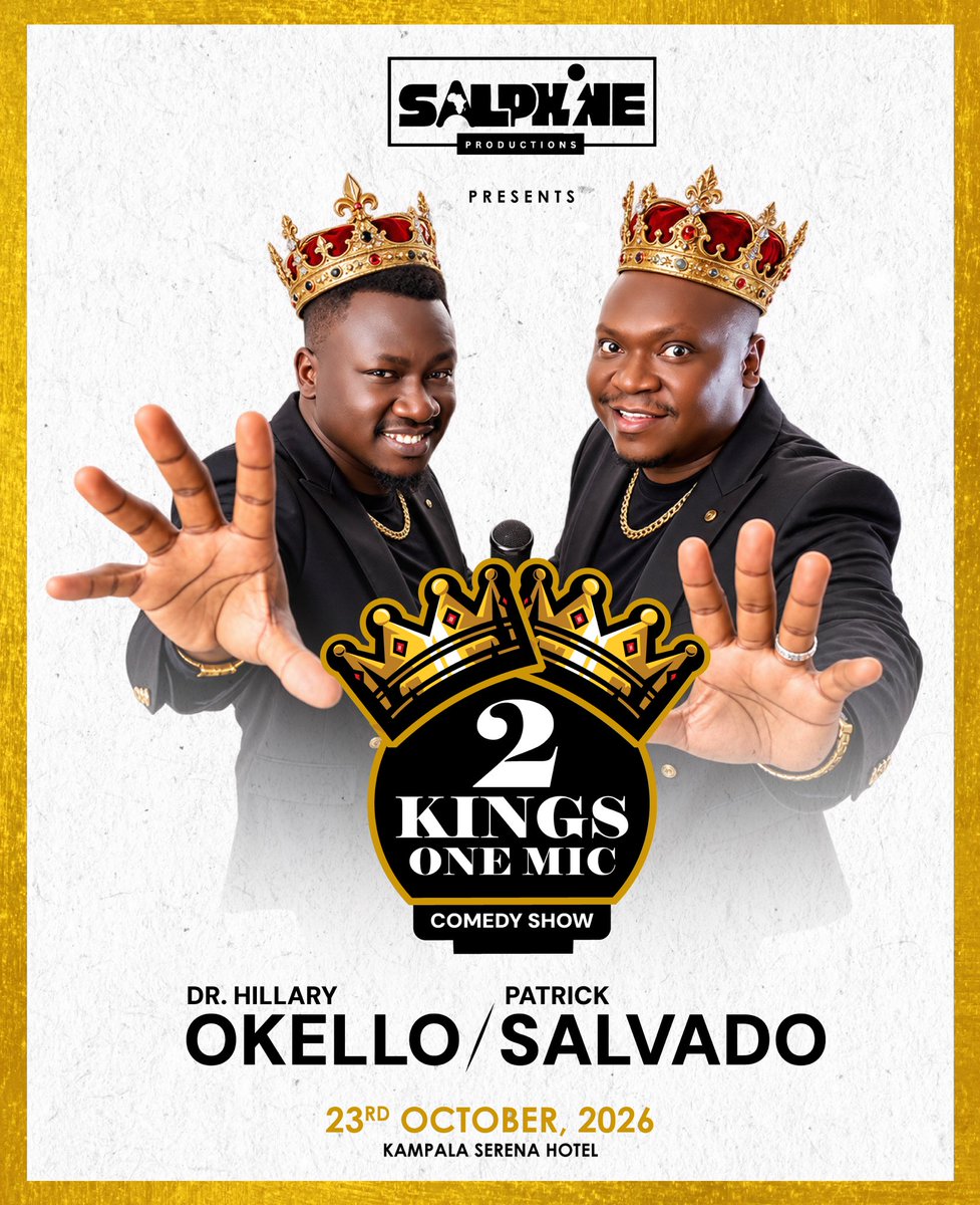 DrHilaryOkello's tweet photo. Kampala are you ready?πππ€
@idringp X @DrHilaryOkello 23rd October- Kampala Serena Hotel π₯
#2KingsOneMic https://t.co/nR8dwZ5QU1