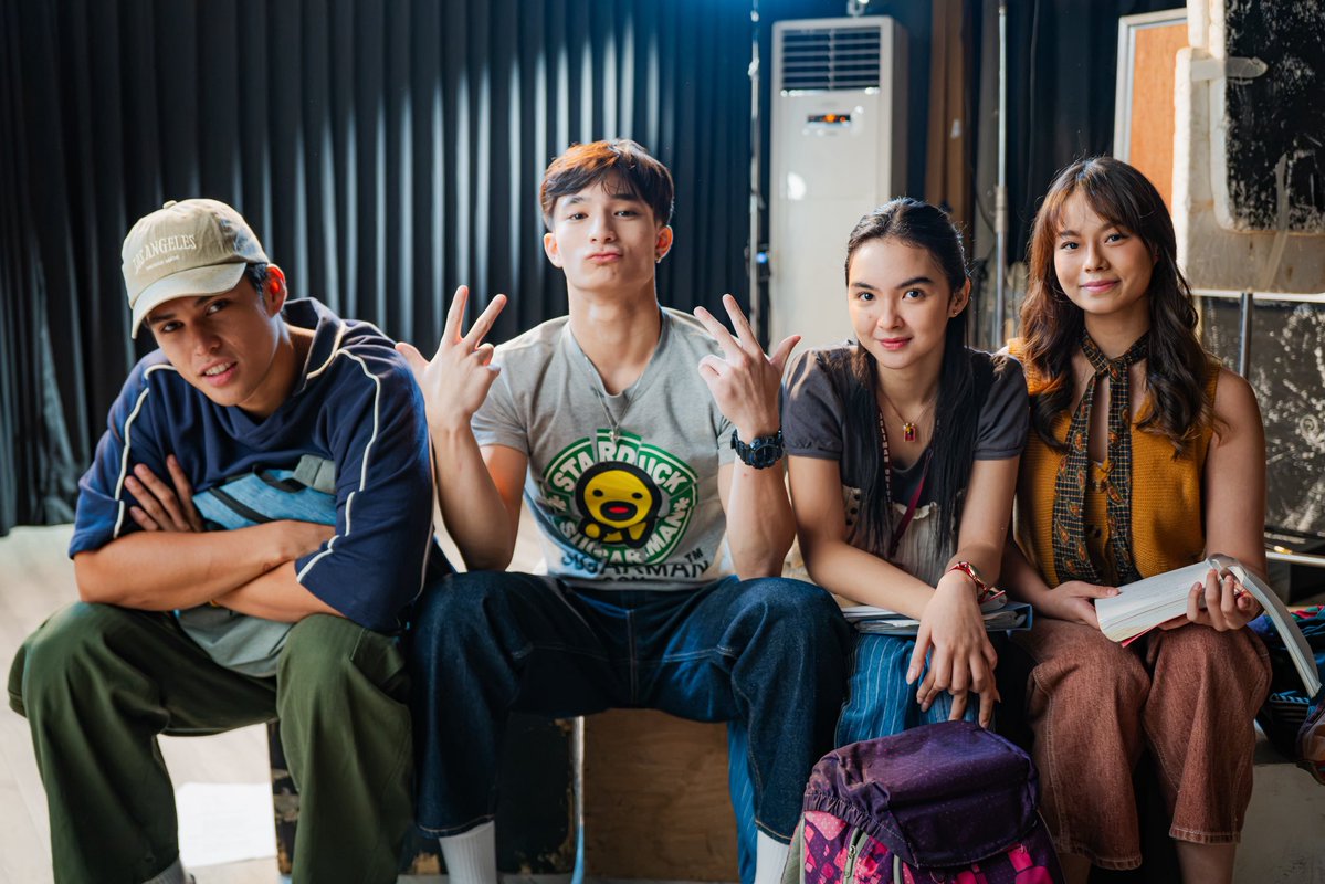 CSstudiosph's tweet photo. SA DAMI NG GANAP SA COLLEGE, ANO ANG PINAKAGUSTO MONG MARANASAN? 💗

Get ready for Kyle Echarri and Kai Montinola, with Jaoquin Arce and Lella Ford, as they come together for the first time in a new movie directed by Rod Marmol.

Coming soon… 🎬💗

#kaikyle #lelquin https://t.co/nGla33fdOa