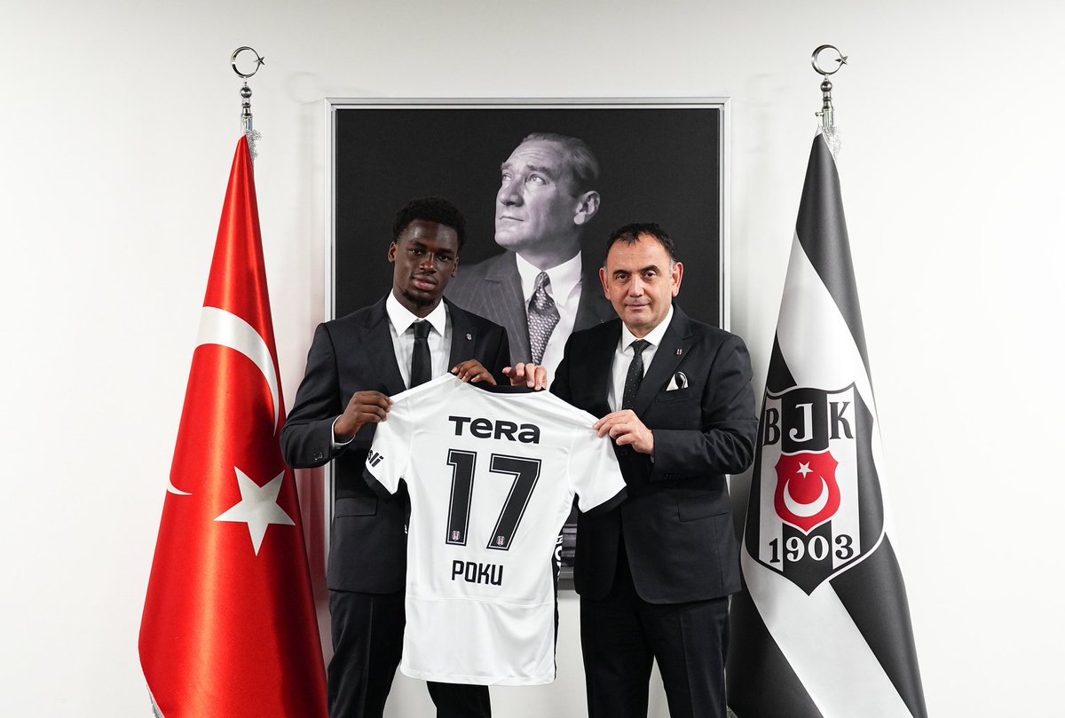 Bjk_Deutschland's tweet photo. OFFIZIELL: Ernest Poku ist ein Schwarzer Adler! 🦅✅

Der 22-jährige Flügelspieler kommt per Leihe mit einer Kaufpflicht, die an Bedingungen angeknüpft ist. https://t.co/jMzaV7N34H