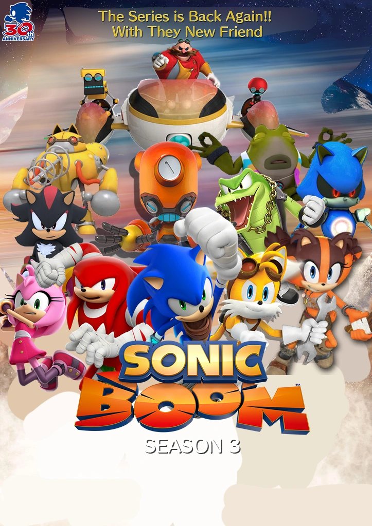 DiscussingFrog's tweet photo. ‘SONIC BOOM’ has officially been renewed for Season 3 at Netflix.

Season 3 is expected to premiere sometime in 2027.

(Source: @netflix) https://t.co/mm2lsPHUYI